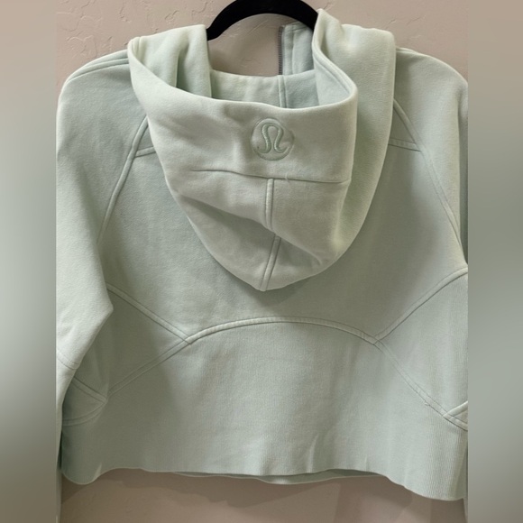 Lululemon Oversized Scuba Half Zip Mint Green Size XS/S - Picture 7 of 10